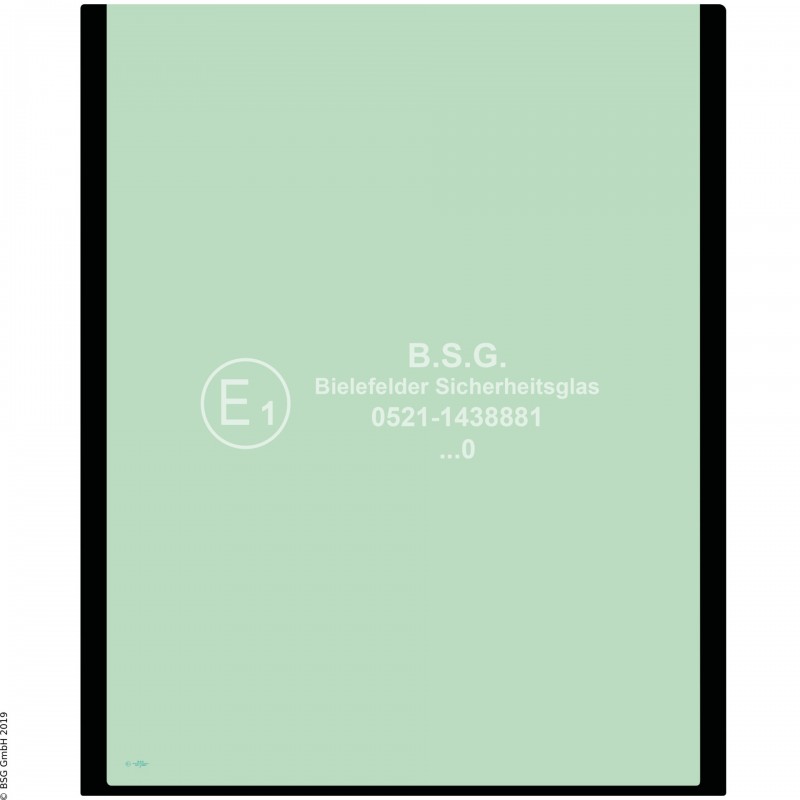 A00 - Frontscheibe Komatsu Mini- und Kompaktbagger bis ca. 8to.PC 14R-3(HS), 16R-3(HS), 18R-3 Frontscheibe oben