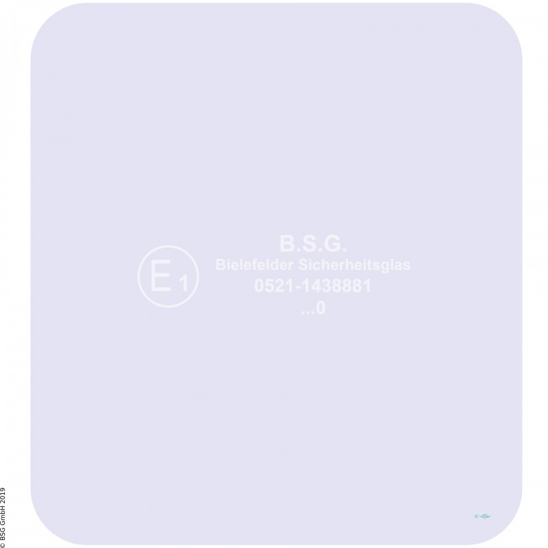 B00 - Heckscheibe Schaeff BaggerHR 02 Heckscheibe