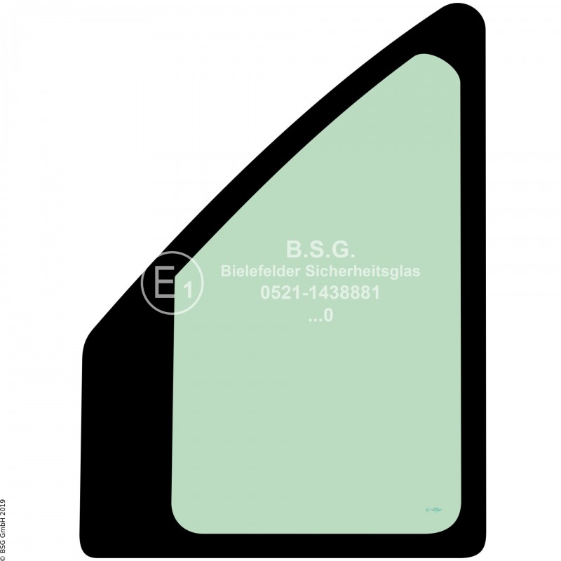 FD0 - Türscheibe Hitachi BaggerZX 27U-3, 29U-3, 33U-3, 38U-3, 48U-3, 52U-3, 60USB-3 Türscheibe vorne unten (3-tlg. Tür)