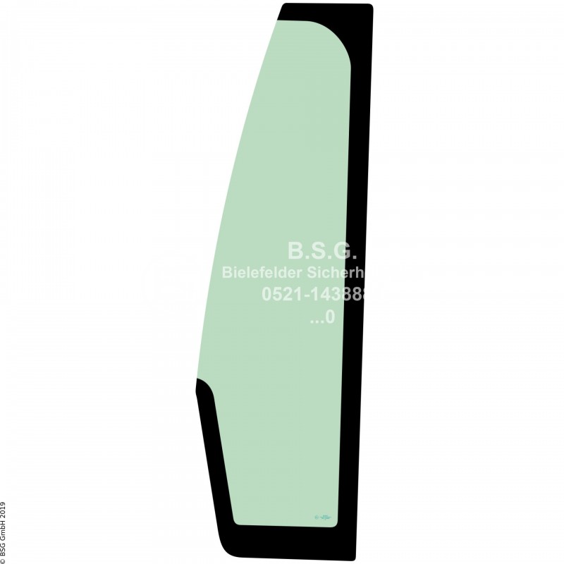 A00 - Frontscheibe Hyundai Radlader (auch Kettenlader)HL 930, 935, 940, 955, 960, 965, 970, 975, 980 (A,TM,HD) Frontscheibe links