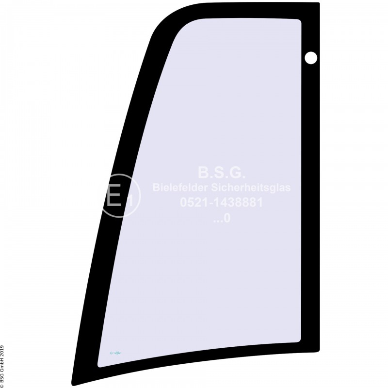 FD0 - Türscheibe Hitachi BaggerZX 16, 18, 25, 27-3, 30, 35, 40, 50 Türscheibe oben