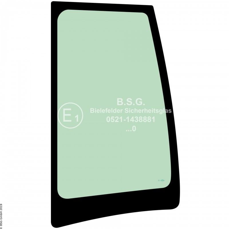 L00 - Seitenscheibe links Kubota BaggerKX 060-5 Seitenscheibe links hinten