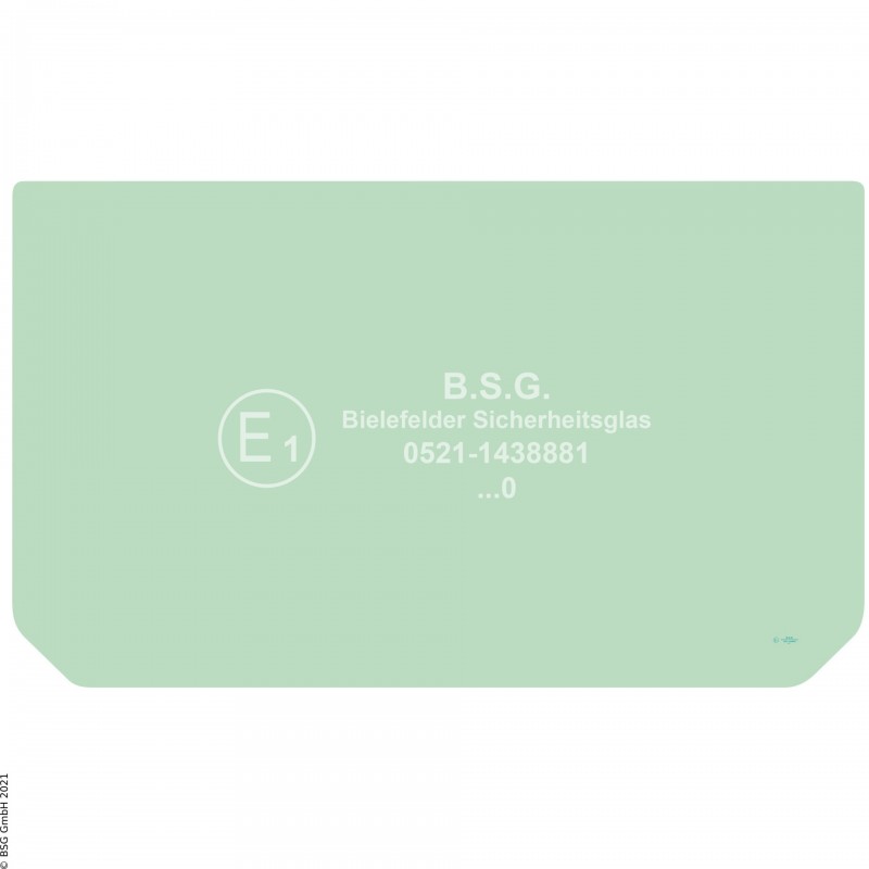 A00 - Frontscheibe Hitachi BaggerZX 85USB(LC) -3, -5(a), -6 Frontscheibe unten