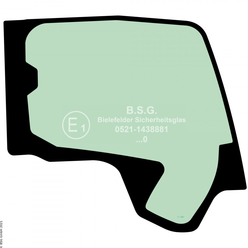 R00 - Seitenscheibe rechts Kobelco BaggerSK130LC aufwärts Serie 11 Seitenscheibe rechts (nur SK 130LC-11)