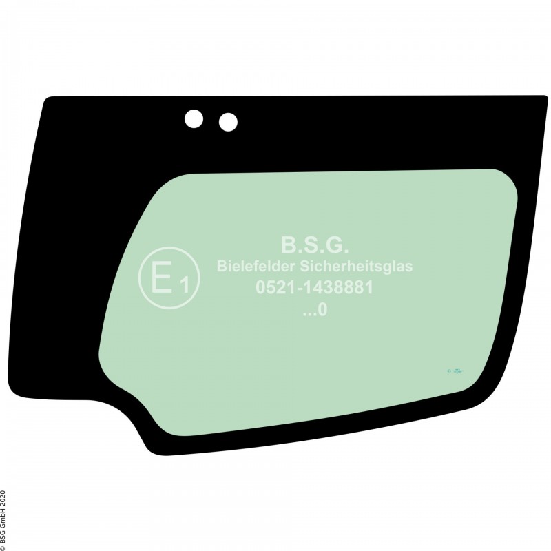 FD0 - Türscheibe Kobelco BaggerSK75-SK270SR Serien 3 und 5 Türscheibe unten