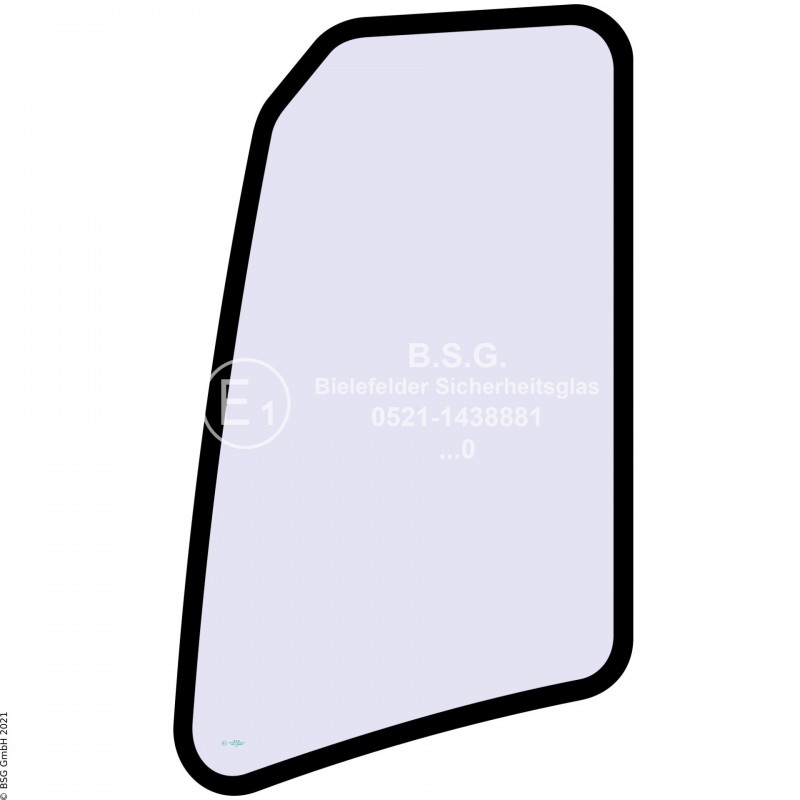 FD0 - Türscheibe PelJob BaggerEB350, EB450 Türscheibe oben