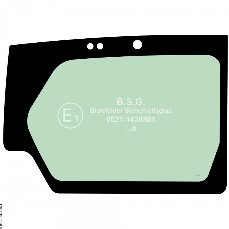 FD0 - Türscheibe Caterpillar MobilbaggerM314, M315, M316, M317, M318, M319, M320 Next Generation (2020-) Türscheibe unten