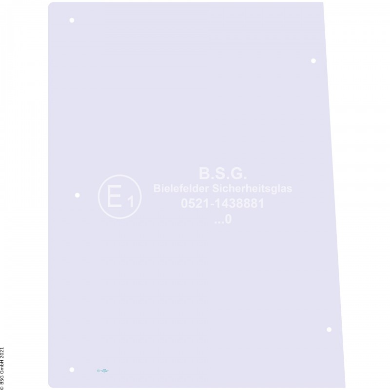 R00 - Seitenscheibe rechts Orenstein & Koppel (O&K) Radlader (auch Kettenlader)Radlader bis Baujahr 2000 Seitenscheibe rechts ausstellbar (L15 bis L45)