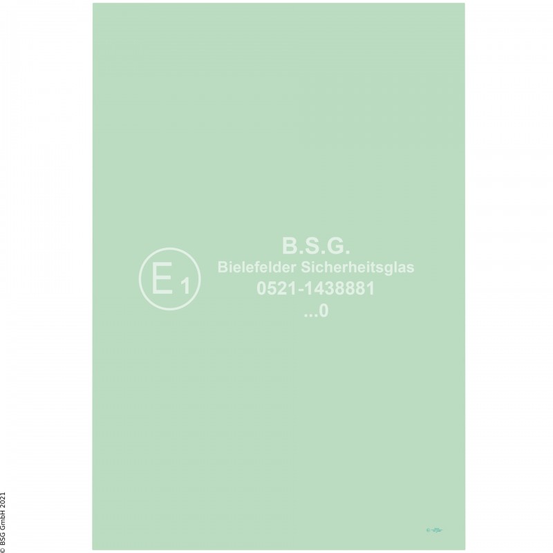 A00 - Frontscheibe Orenstein & Koppel (O&K) Radlader (auch Kettenlader)Radlader bis Baujahr 2000 Frontscheibe mitte (L35.5)