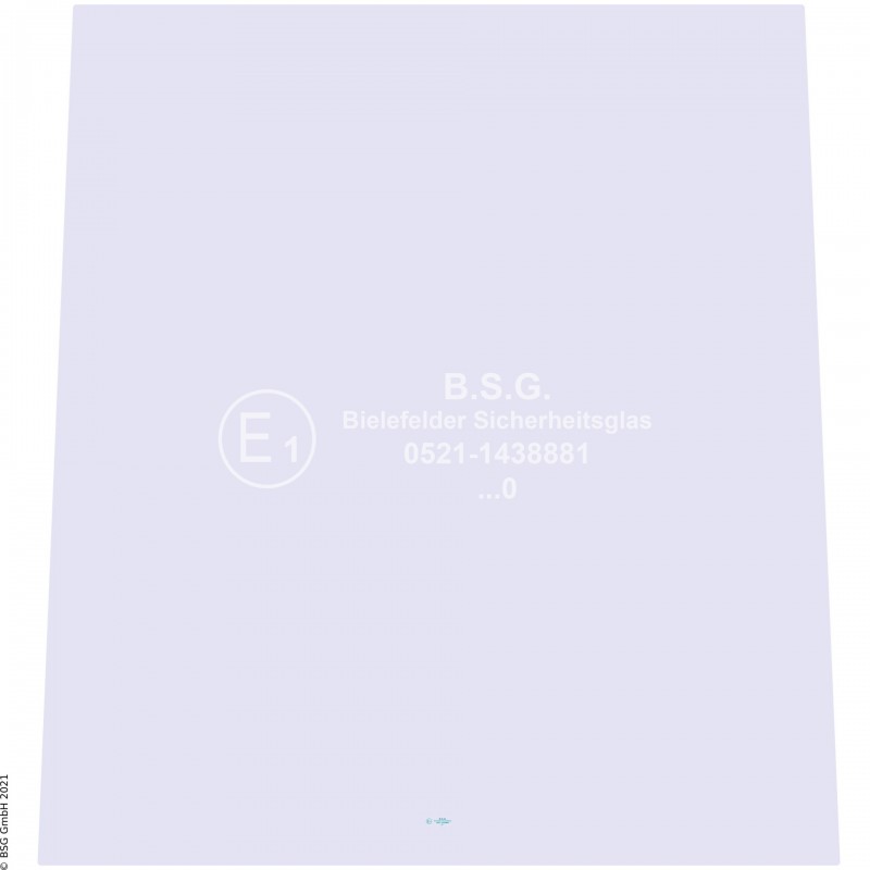 A00 - Frontscheibe Orenstein & Koppel (O&K) Radlader (auch Kettenlader)Radlader bis Baujahr 2000 Frontscheibe (L10)