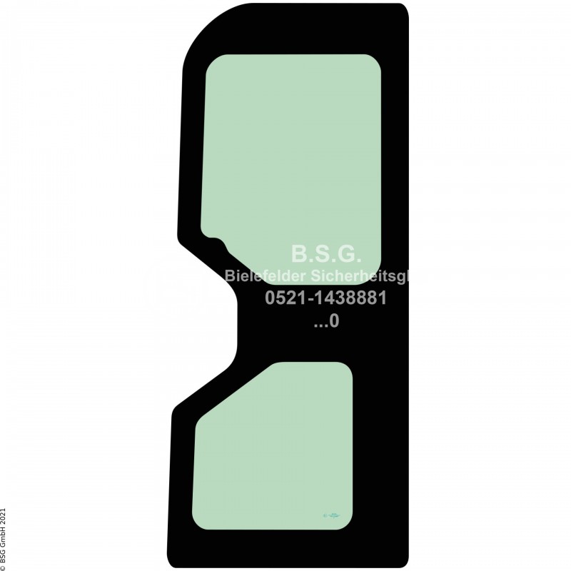 FD0 - Türscheibe Kobelco BaggerSR28SR-6, SR30SR-6, SR35SR-6 Türscheibe