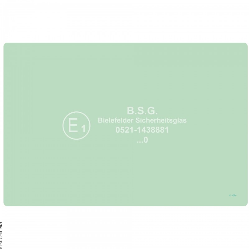 A00 - Frontscheibe Case BaggerCX26C, CX30C, CX33C, CX37C Frontscheibe unten