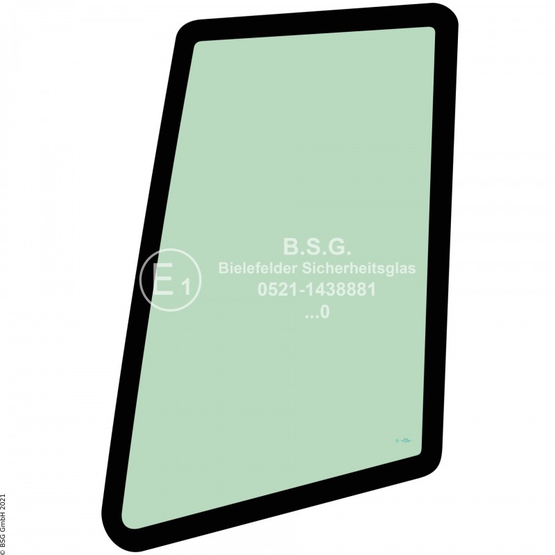 B00 - Heckscheibe Hyundai BaggerR25Z, R27Z, R30Z, R35Z -9(a) Türscheibe oben