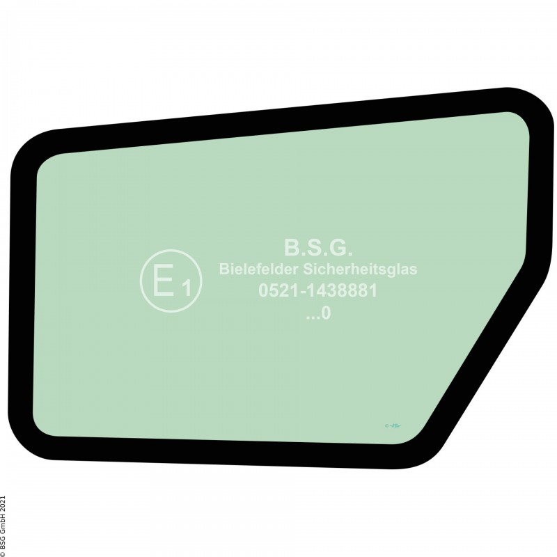 FD0 - Türscheibe Hyundai BaggerR16-9, R18-9 Türscheibe unten