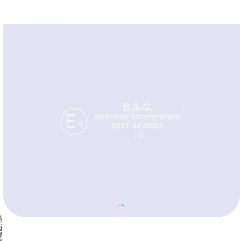 A00 - Frontscheibe Schaeff BaggerHML / HR diverse Bagger vor 2000 Frontscheibe unten HML 30 E