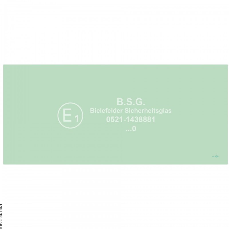 A00 - Frontscheibe Schaeff BaggerHR Minibagger Baumuster 354, 356 Frontscheibe unten