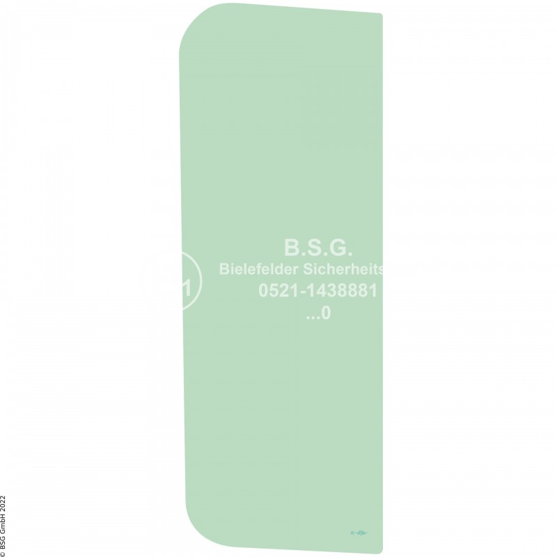 B00 - Heckscheibe Schaeff BaggerHR Minibagger Baumuster 354, 356 Heckscheibe rechts/links seitlich