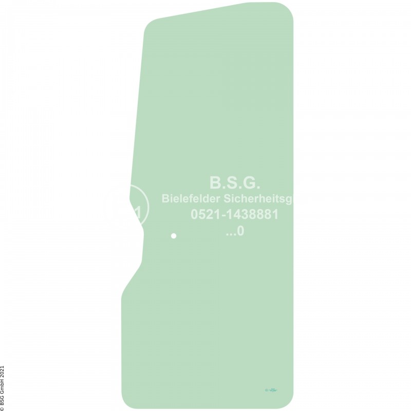 FD0 - Türscheibe Schaeff BaggerHR Minibagger Baumuster 354, 356 Türscheibe einteilig