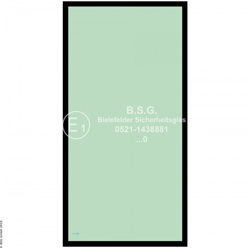L00 - Seitenscheibe links Hanomag Radlader (auch Kettenlader)10F, 15F, 20F Seitenscheibe hinten re. / li. (nur 15F+20F)