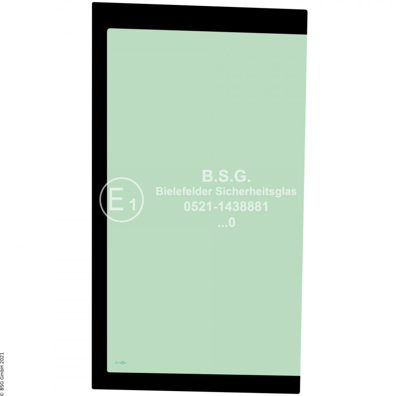 L00 - Seitenscheibe links Kubota Radlader (auch Kettenlader)R070, R090 Seitenscheibe links hinten