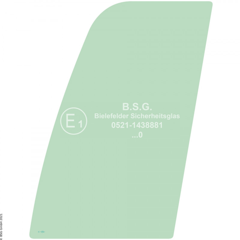 FD0 - Türscheibe Hitachi BaggerZX130-6 bis ZX490-6 Türscheibe vorne, feststehend