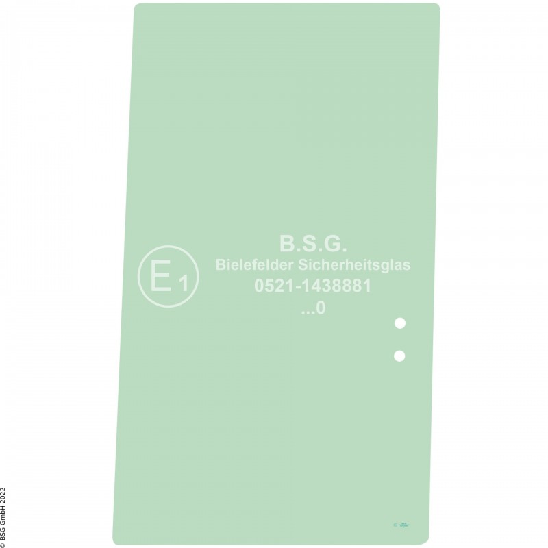 FD0 - Türscheibe Hitachi BaggerZX140W-3 bis ZX220W-3 Türschiebescheibe hinten