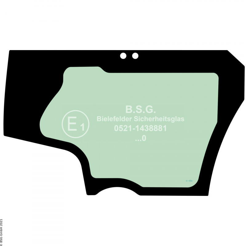 FD0 - Türscheibe Hitachi BaggerZX130-7 bis ZX890-7 Türscheibe unten