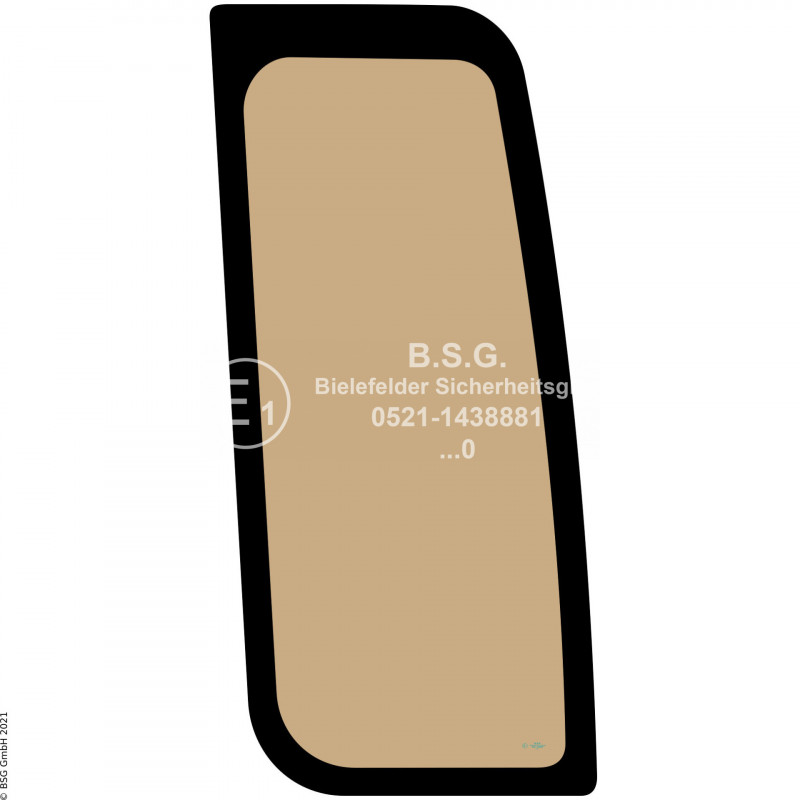 L00 - Seitenscheibe links Hitachi BaggerZX110 bis ZX850 Seitenscheibe links hinten