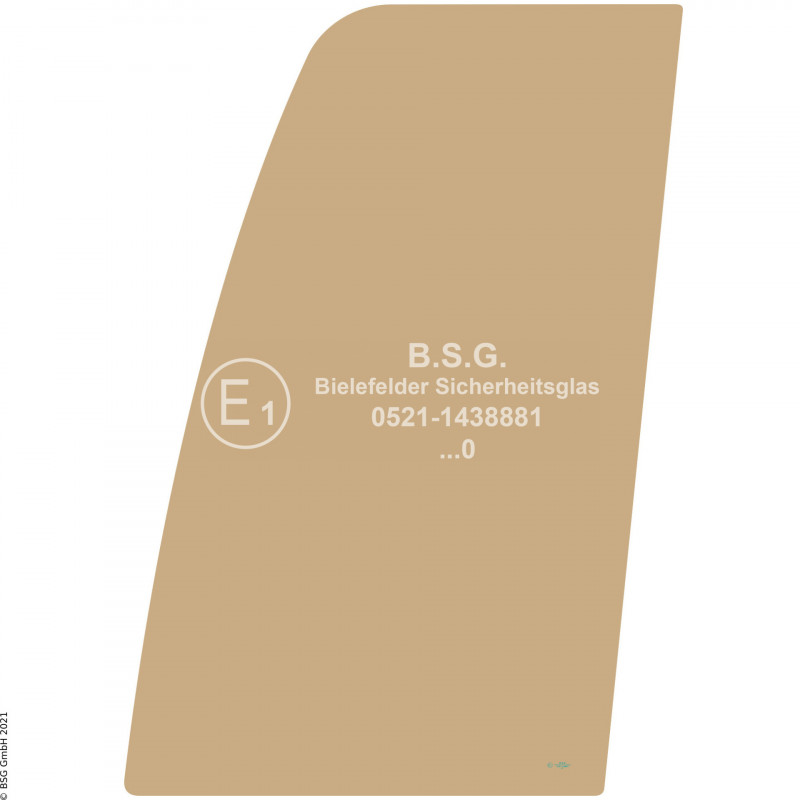 FD0 - Türscheibe Hitachi BaggerZX110 bis ZX850 Türscheibe vorne, feststehend