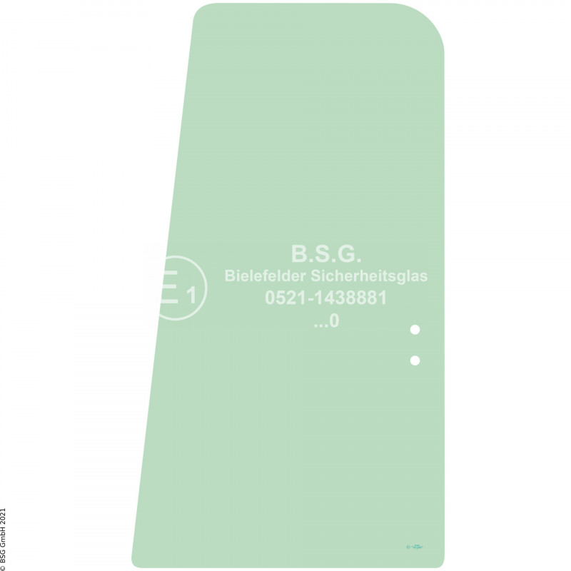 FD0 - Türscheibe Hitachi BaggerZX110 bis ZX850 Türschiebescheibe hinten