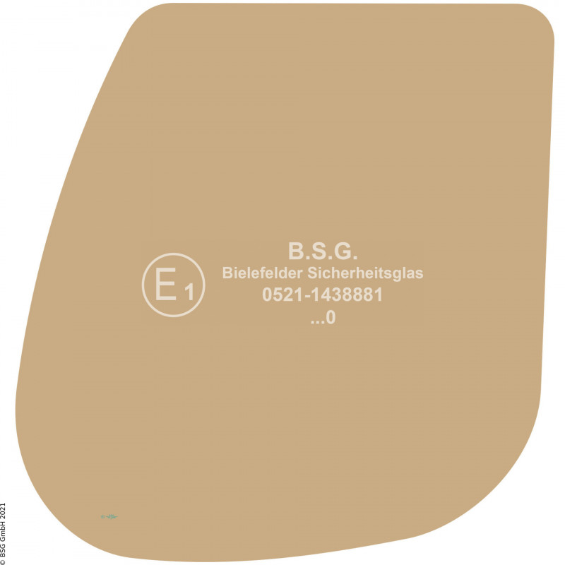 R00 - Seitenscheibe rechts Hitachi BaggerZX110 bis ZX850 Seitenscheibe rechts vorne