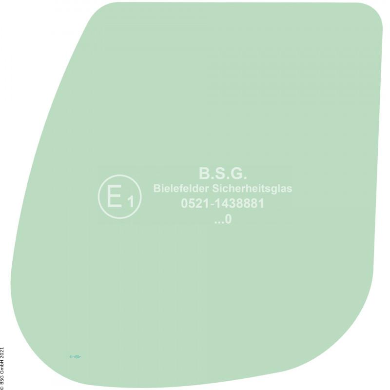 R00 - Seitenscheibe rechts Hitachi BaggerZX130W bis ZX210W Seitenscheibe rechts vorne