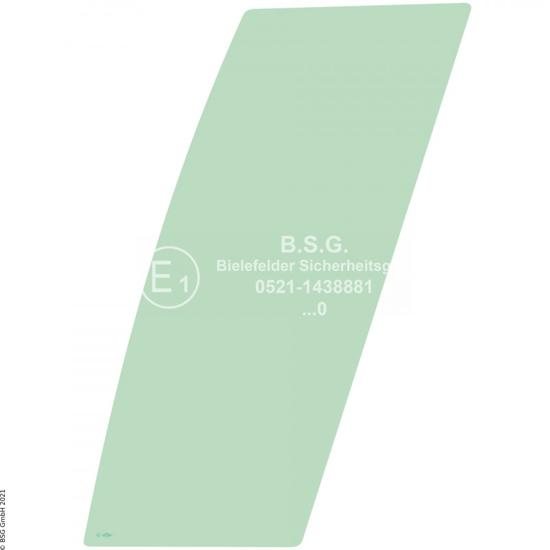 FD0 - Türscheibe Hitachi BaggerZX70, ZX80, ZX75US bis ZX225US Türscheibe vorne, feststehend