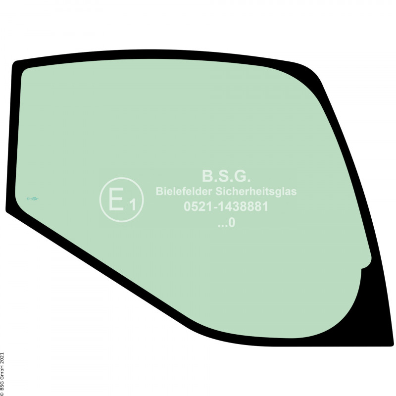 R00 - Seitenscheibe rechts Hitachi BaggerZX70, ZX80, ZX75US bis ZX225US Seitenscheibe rechts