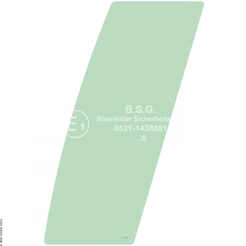 FD0 - Türscheibe Hitachi BaggerZX85US-6 bis ZX245US(LC)-6 Türscheibe vorne, feststehend