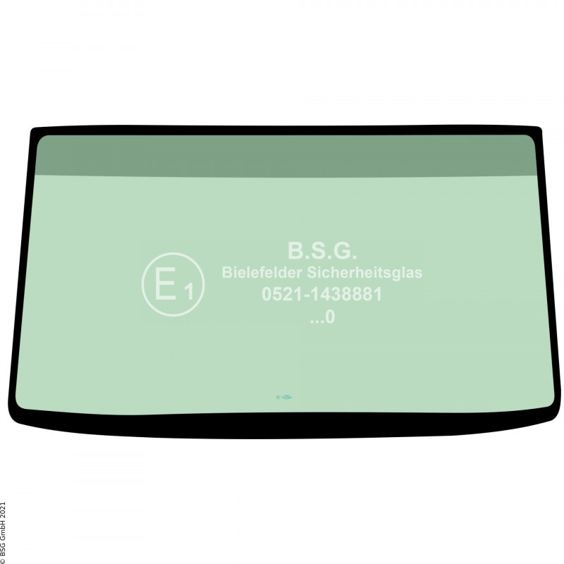 A00 - Frontscheibe Bell DumperB25D bis B50D Frontscheibe