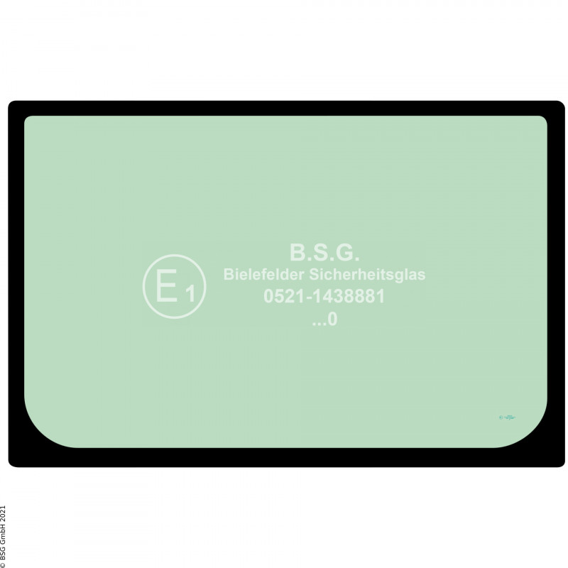 B00 - Heckscheibe Hitachi BaggerZX85US-6 bis ZX245US(LC)-6 Heckscheibe