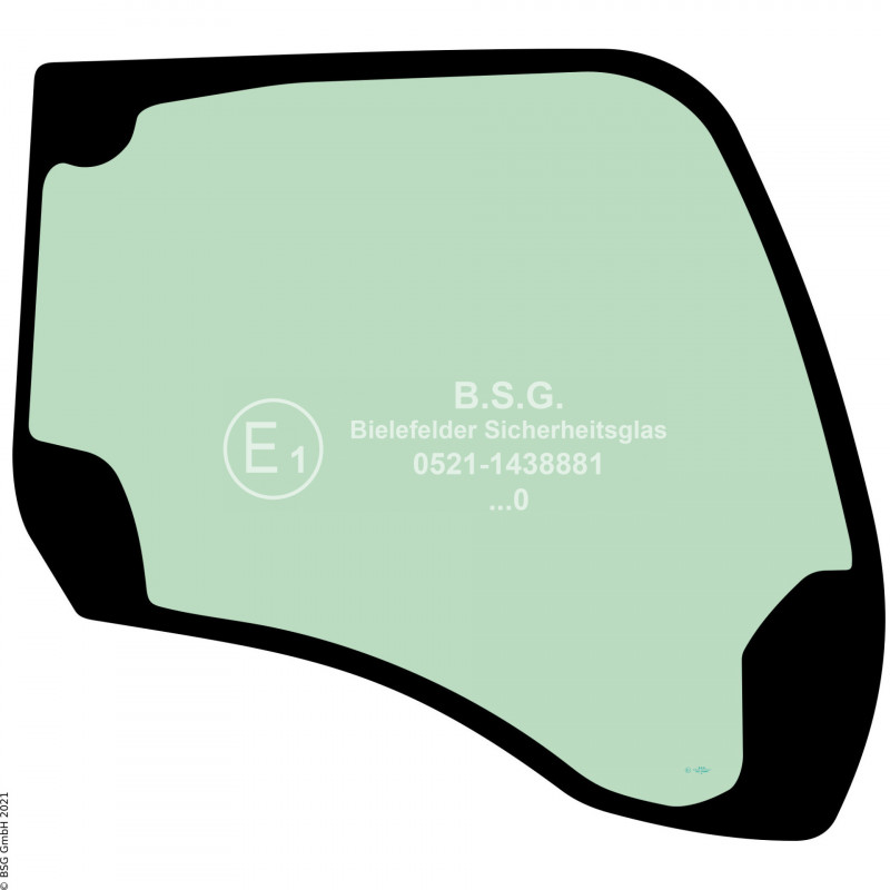 R00 - Seitenscheibe rechts Hitachi BaggerZE85 Seitenscheibe rechts