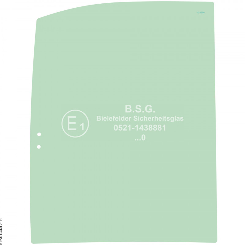 R00 - Seitenscheibe rechts Wacker BaggerET35, ET42, ET58, EZ26, EZ36, EZ50 Rechte hintere Schiebescheibe (nur ET35 und EZ36)