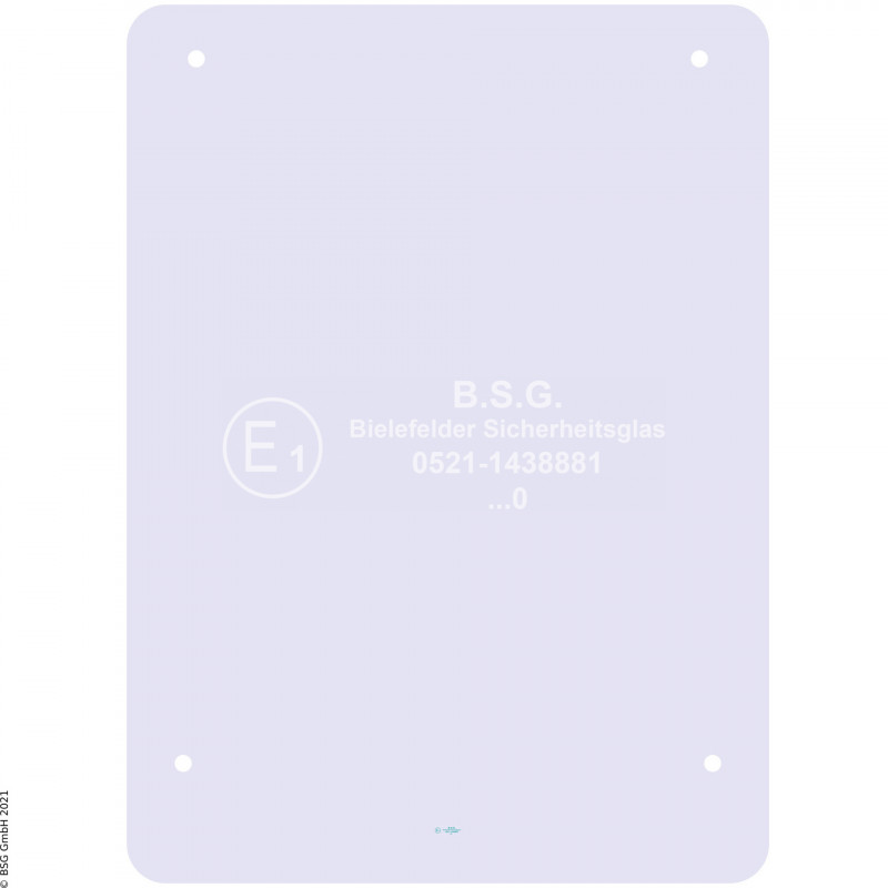 A00 - Frontscheibe Liebherr BaggerMobil- und Raupenbagger 1985 bis 1992 Frontscheibe oben