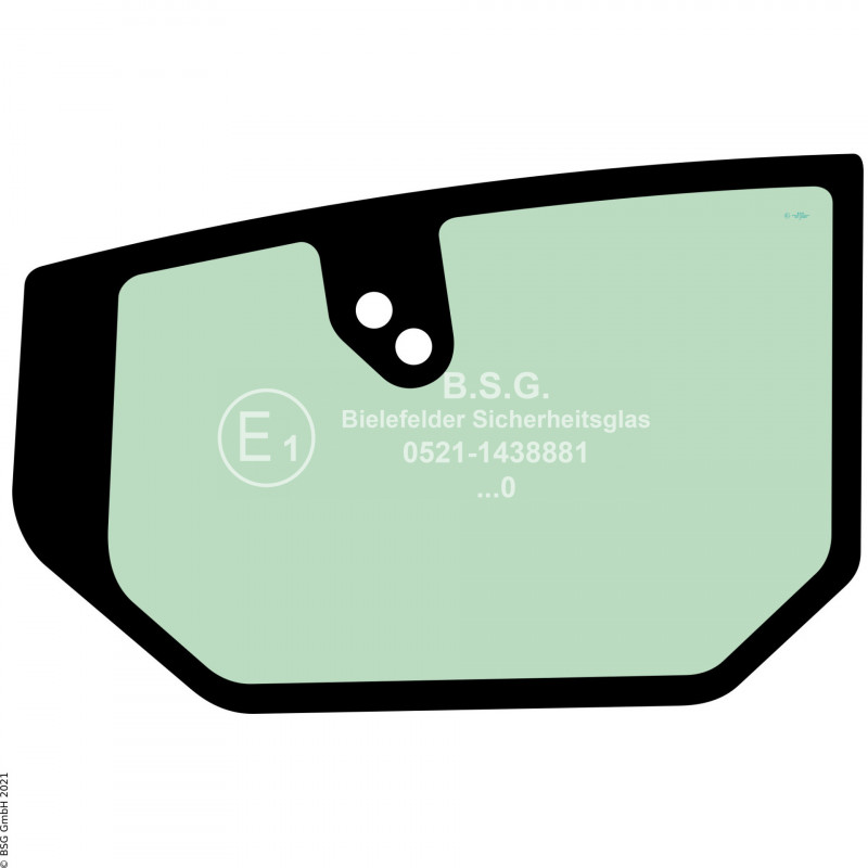 FD0 - Türscheibe JCB BaggerX-Serie (131X bis 245X) Türscheibe unten