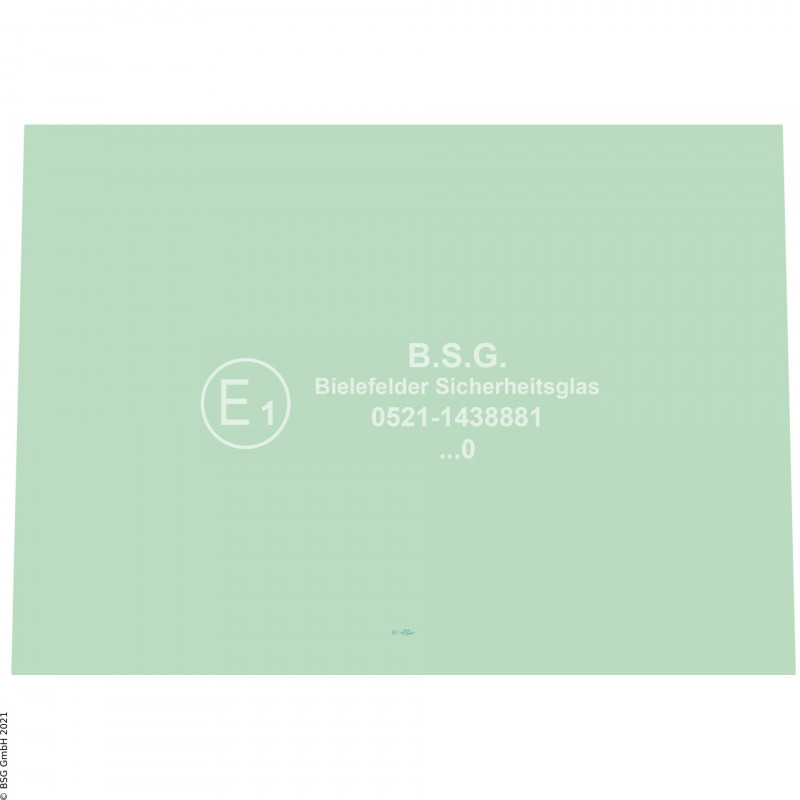 B00 - Heckscheibe Schaeff Radlader (auch Kettenlader)SKL 823, 833, 843, 853, 863 Heckscheibe mitte (1173 breit)