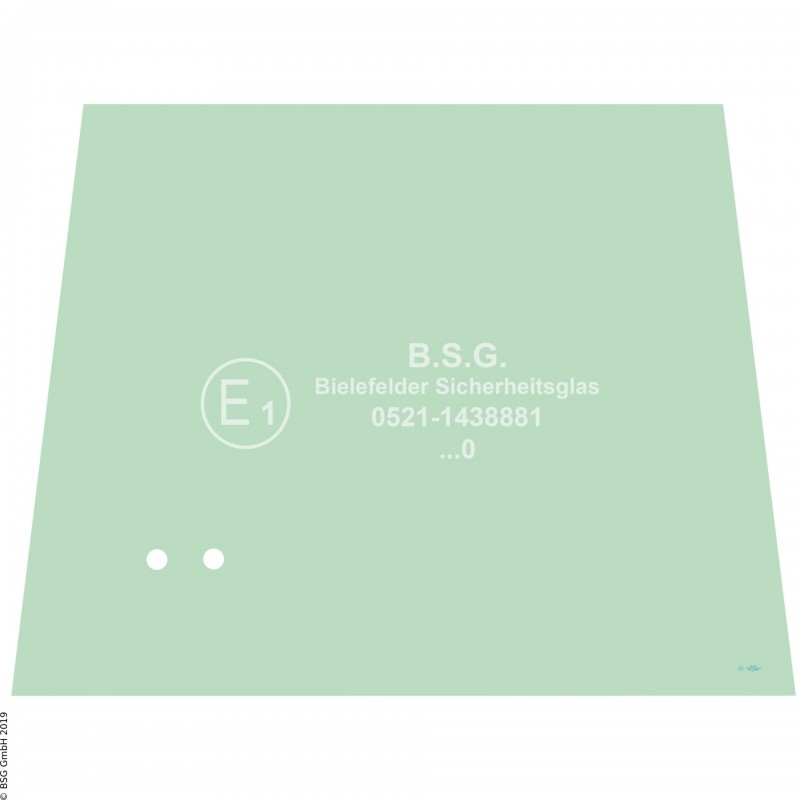 B00 - Heckscheibe Hanomag Radlader (auch Kettenlader)10F, 15F, 20F Heckscheibe (nur 10F)