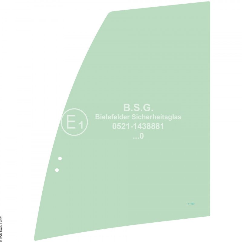 FD0 - Türscheibe Liebherr BaggerR922 - R945 Generation 8 (2018er Kabine) Türschiebescheibe vorne