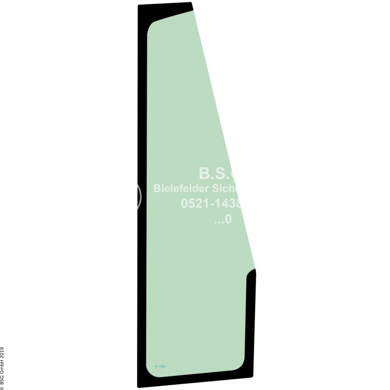 A00 - Frontscheibe Hyundai Radlader (auch Kettenlader)HL 780-7(A) Frontscheibe rechts