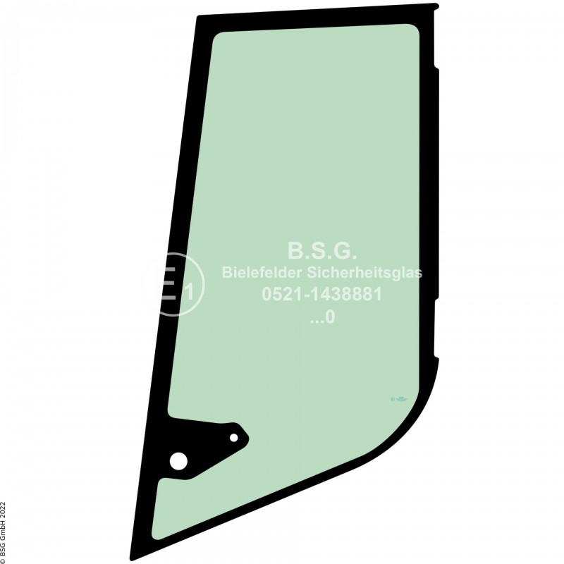 FD0 - Türscheibe Liebherr Radlader (auch Kettenlader)L507, L509, L514, L518 (Stereo) Türscheibe