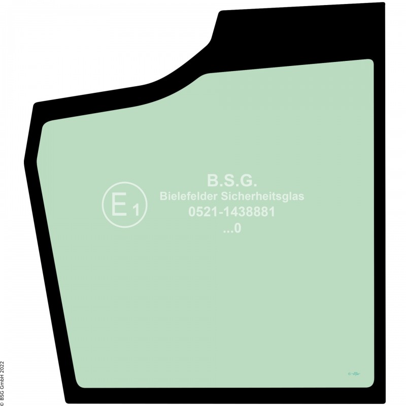 FD0 - Türscheibe Kobelco BaggerSK19 Türscheibe unten