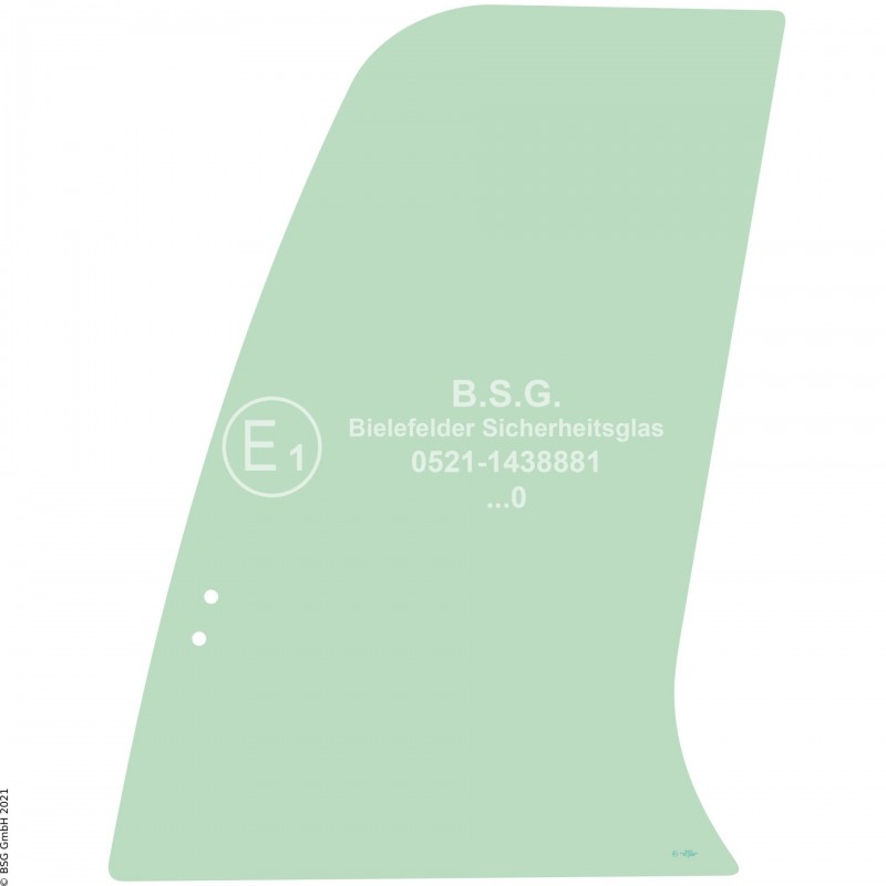 FD0 - Türscheibe Hitachi BaggerZX130-6 bis ZX490-6 Türschiebescheibe vorne