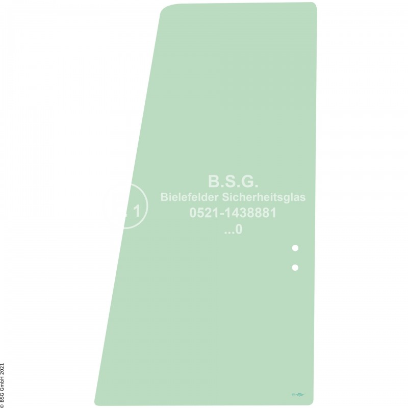 FD0 - Türscheibe Hitachi BaggerZX150W-7, ZX155W-7, ZX180W-7, ZX220W-7 Türschiebescheibe hinten