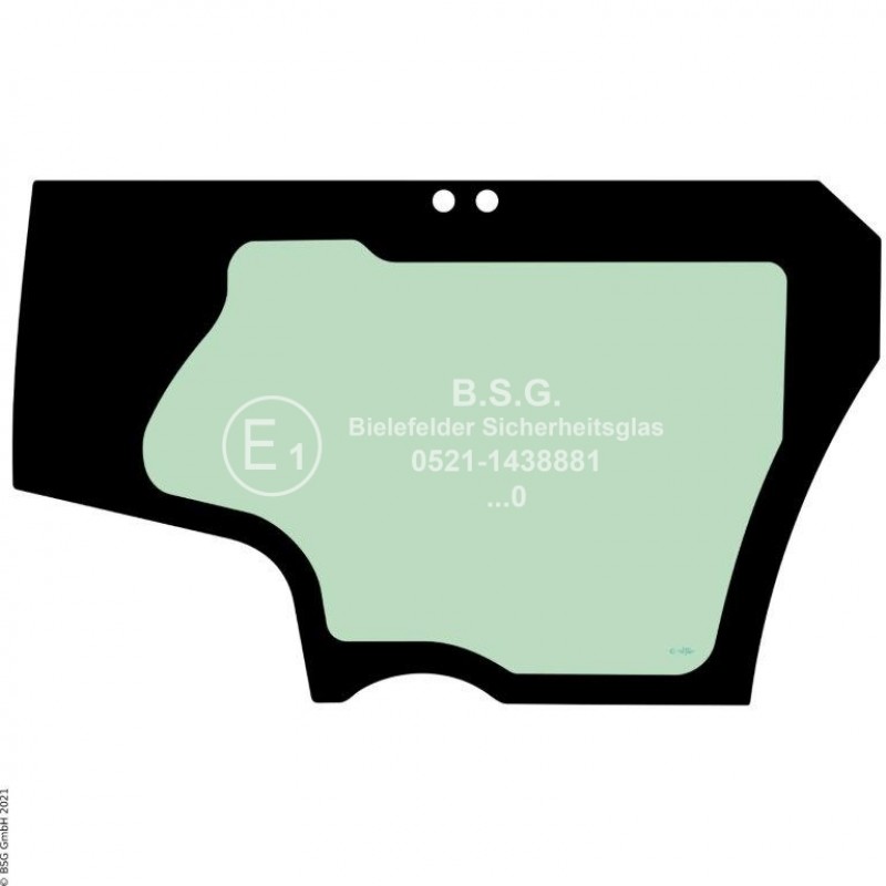 FD0 - Türscheibe Hitachi BaggerZX150W-7, ZX155W-7, ZX180W-7, ZX220W-7 Türscheibe unten